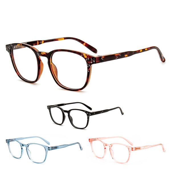 Classic Eyeglass Frames TR90 Lightweight Frames Suitable for Myopia and Blue Light protection