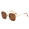 Europe Latest Designed sunglasses Young People Metal Glasses Mixed Acetate sun glasses