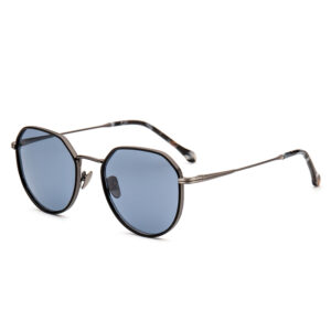 Europe Round Polarized Anti-Radiation Comfortable Sunglasses for Women Retro Classic UV400 Protection for Driving Everyday Wear