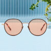 For Small Round Polarized Womens Sunglasses UV Protection Anti-Radiation Comfortable Trendy Vintage Stylish Full Rim
