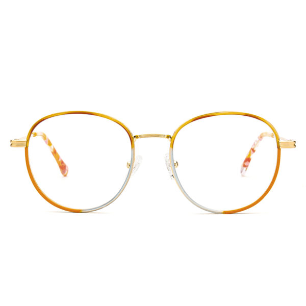 Acetate Windsor Collection Wholesale Eyeglasses Metal Frame Eyewear Retro Brand Design Luxury Round Frame Glasses Frame