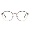 Fashion Design Computer Print High Quality Square Acetate Metal Frame Optical Glasses Custom Logo Lightweight Unisex Eyewear