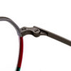 Two Colors Windsor Collection Eyeglasses Acetate-Metal Rim Spiral Metal Temples Brand Women Optical Glasses Frame