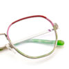 Unisex Men Women Computer Glass Frame Blue Light Blocking Full-Rim Lightweight Fashionable for Youth Acetate Metal Eyeglasses