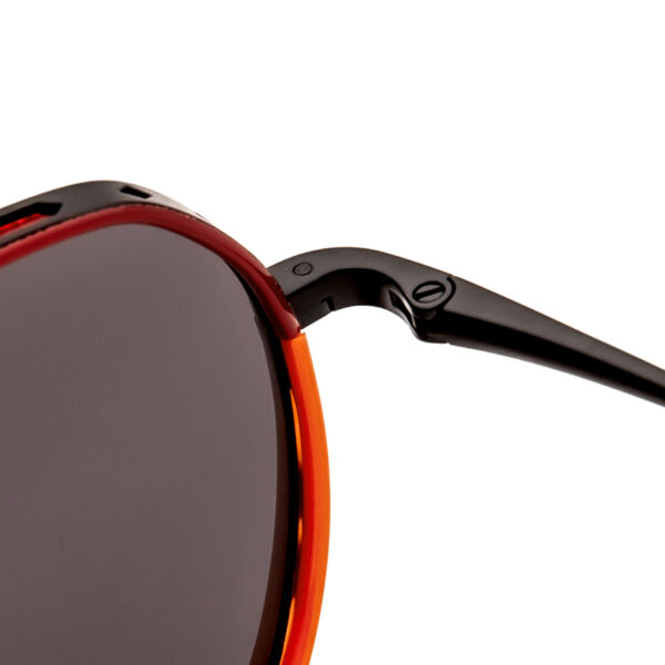Retro Round Polarized Sunglasses for Unisex Anti-Radiation Comfortable Full Rim Metal Frame UV Protection Driving Glasses