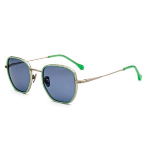 Lightweight TR90 Polarized Anti-Radiation Sun Glasses for Children and Young Adults with Rectangle Frame and Tac Lens