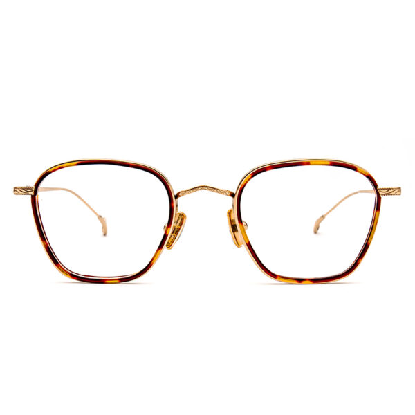 Fashionable Computer Slight Glasses Frame Pure Titanium Nose Pads Eyeglasses Solid Print Pattern Stylish Lightweight Decorative