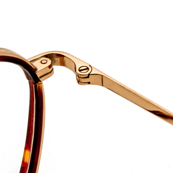Fashionable Computer Slight Glasses Frame Pure Titanium Nose Pads Eyeglasses Solid Print Pattern Stylish Lightweight Decorative