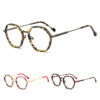 Luxury Designer Brand Computer Style Unisex Acetate Metal Eyeglasses-Lightweight Fast Delivery